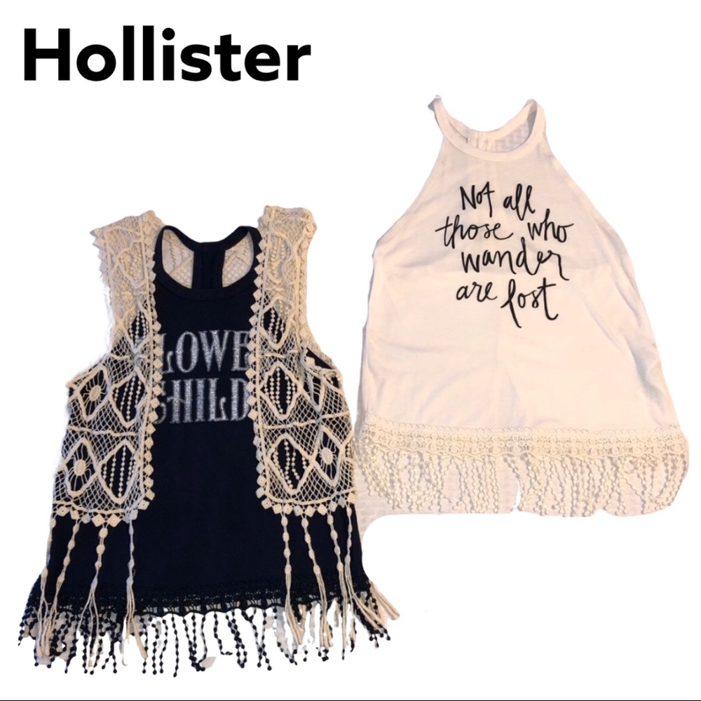 Hollister Two Tanks And Vest